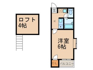 ピュア博多東壱番館の物件間取画像